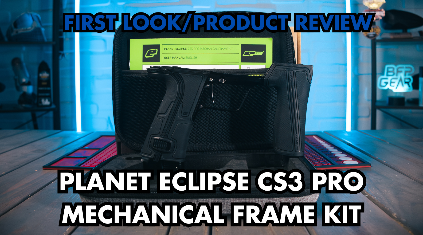 Planet Eclipse CS3 Pro Mech Frame Kit with POPS ASA and HPR Assembly