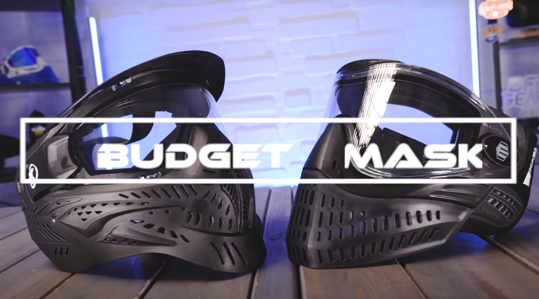 Entry Level Paintball Goggle Showdown! HK Army HSTL vs. Empire E-Vent