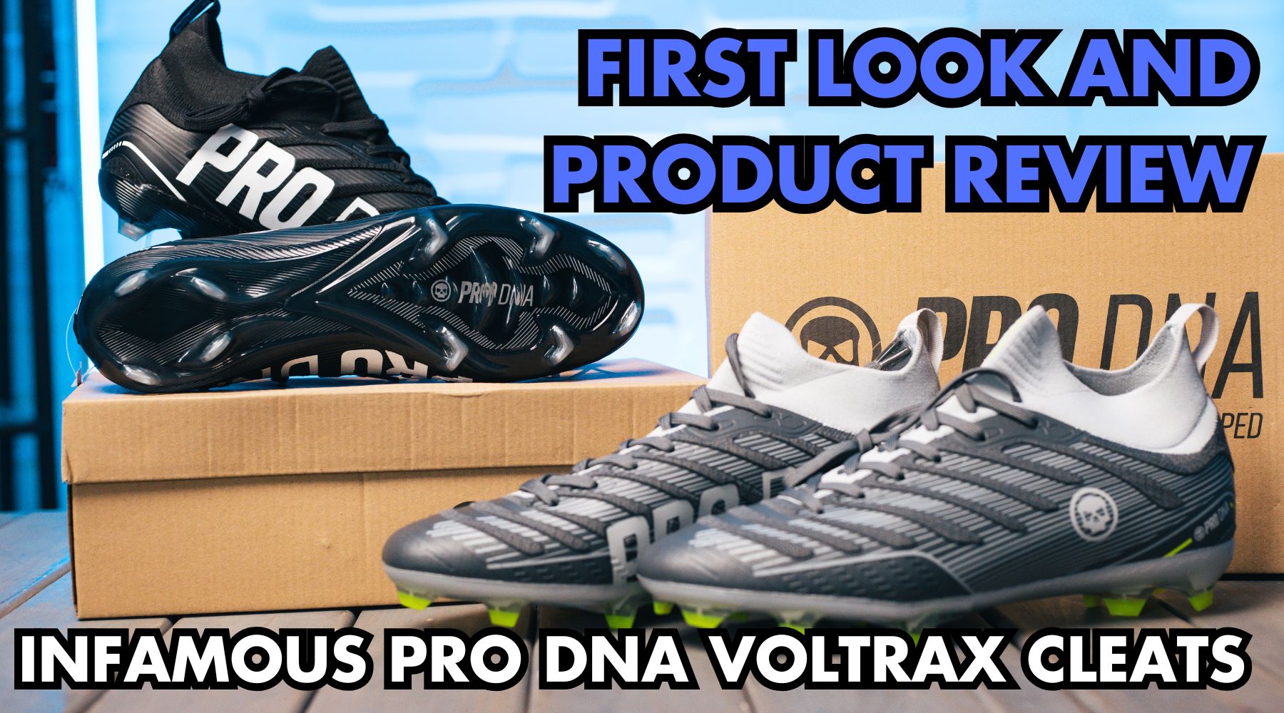 Product Review - Infamous Voltrax Paintball Cleats