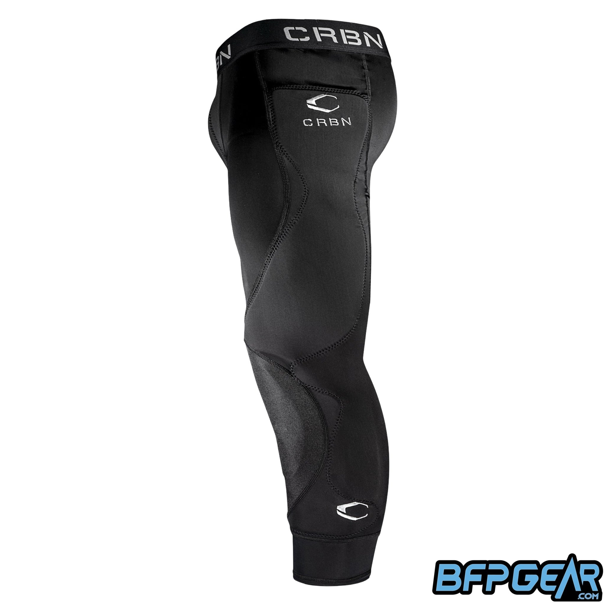 CC PRO Bottom 2.0 paintball compression pants with protective hip, thigh, and knee padding for tournament play.