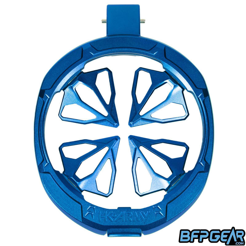 The HK Army EVO Speedfeed for DYE Rotor / LTR in blue