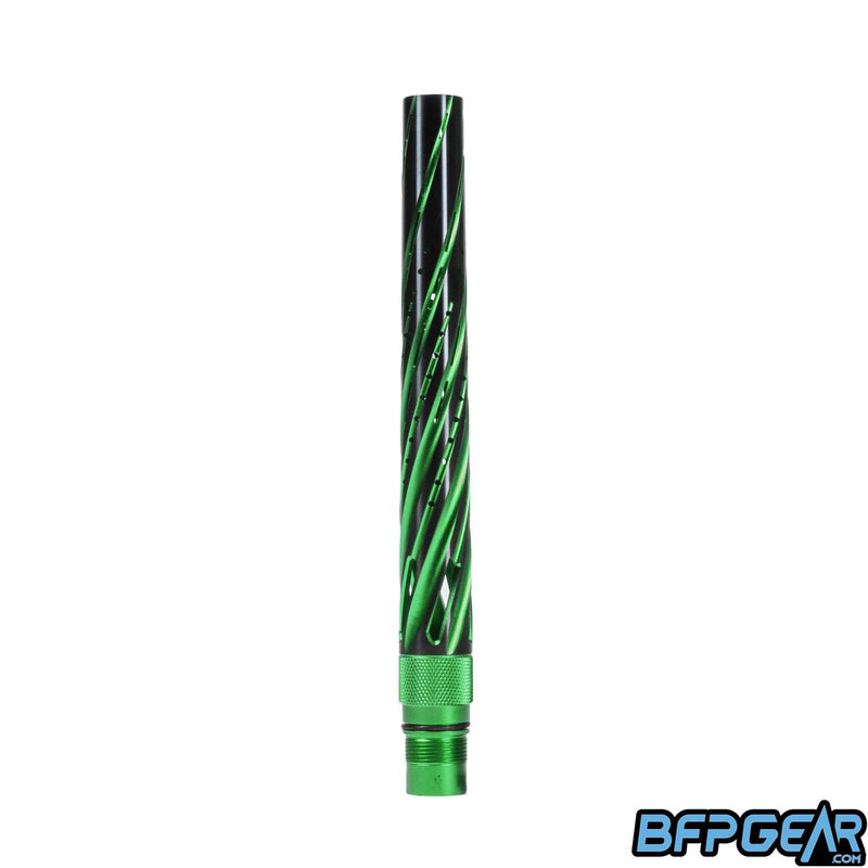 The HK Army Elite barrel tip in green and black with the Orbit pattern.