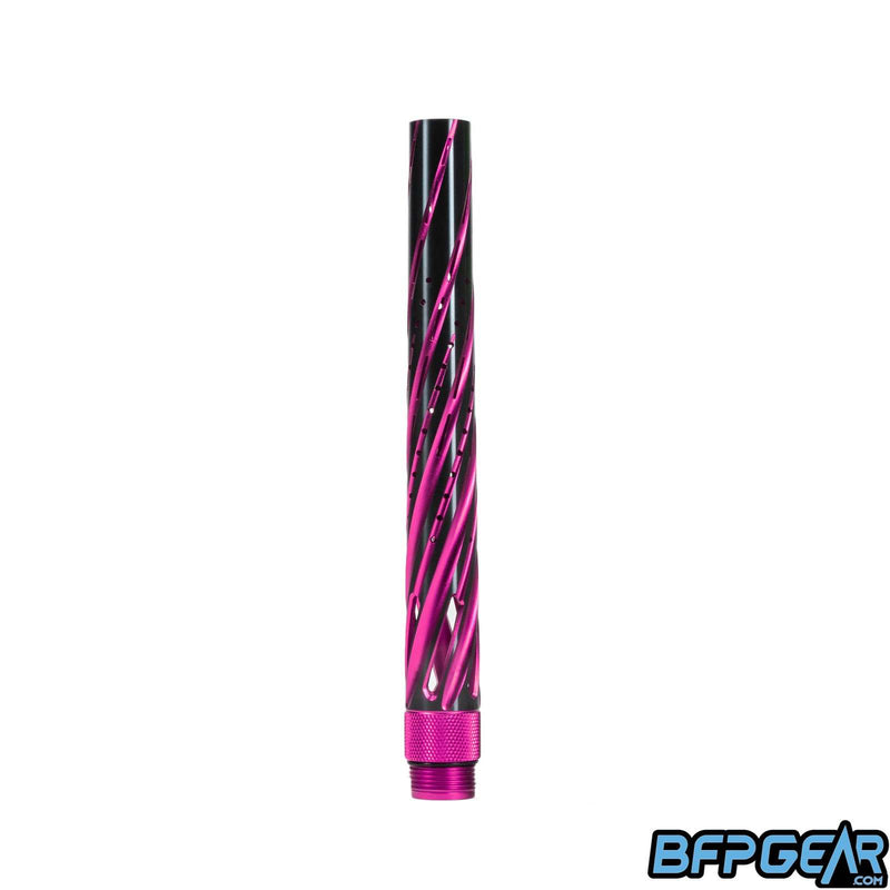 The HK Army S63 Elite barrel tip with the Orbit milling in black and pink.