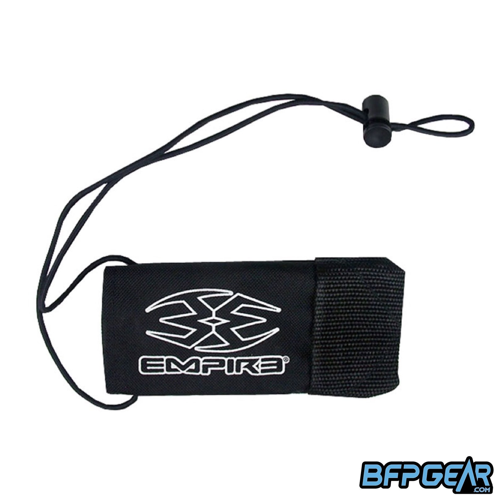 Empire barrel cover/blocker/sock in black.