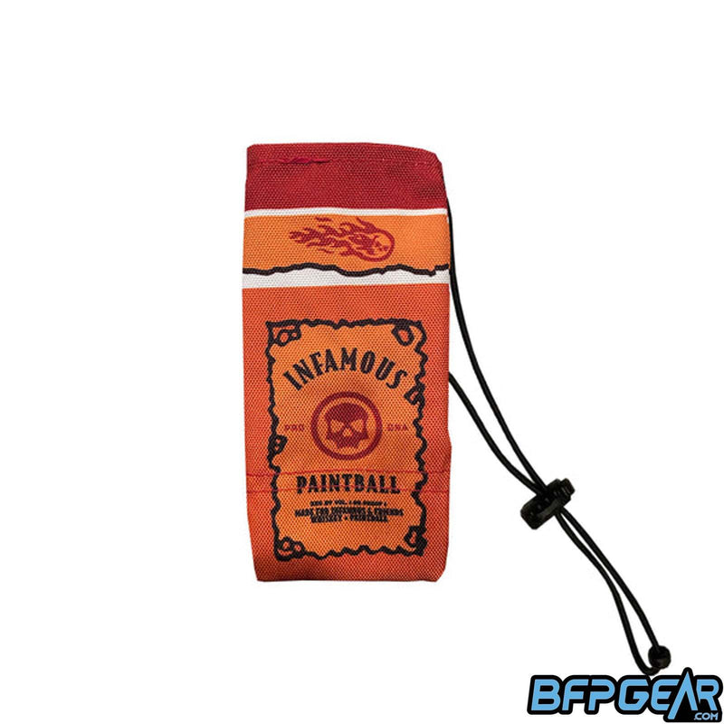 The Infamous barrel sleeve with the Fireball design.