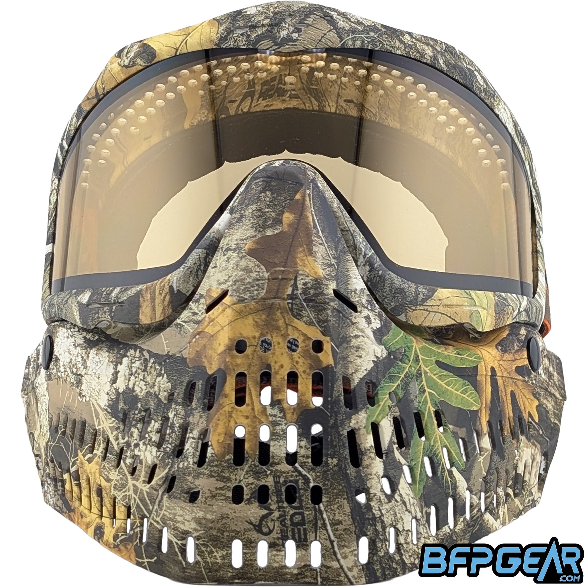The Real Tree x JT Paintball ProFlex goggle system in the Real Tree edge pattern.