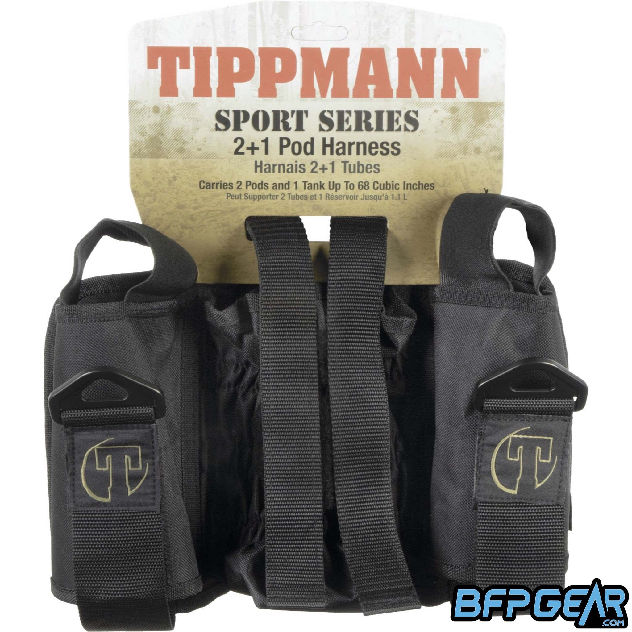 The Tippmann Sport Harness in the 2+1 configuration.