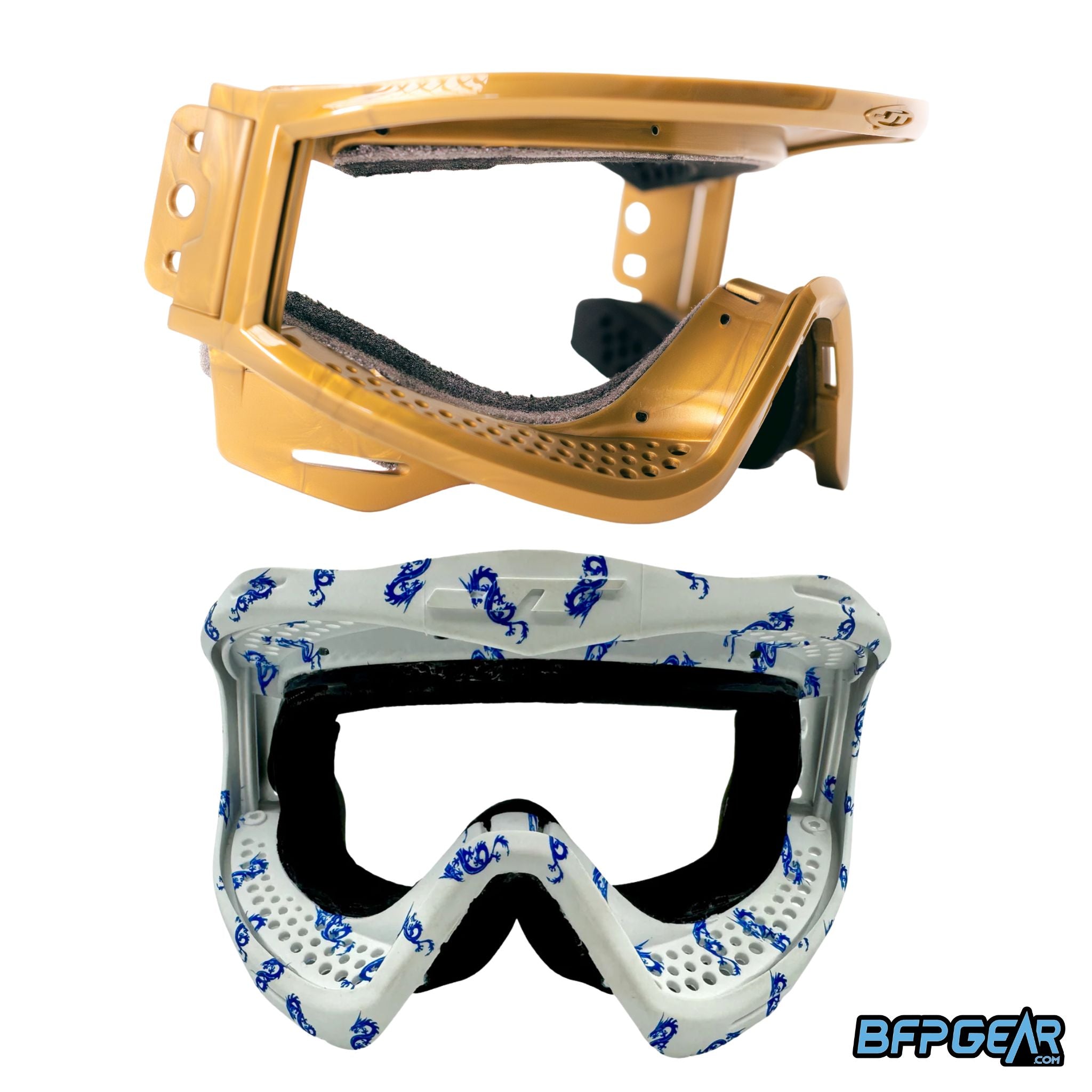 JT ProFlex LE Frame Set - Liquid Gold Thin + Dynasty Dragon (BFPGear Exclusive)