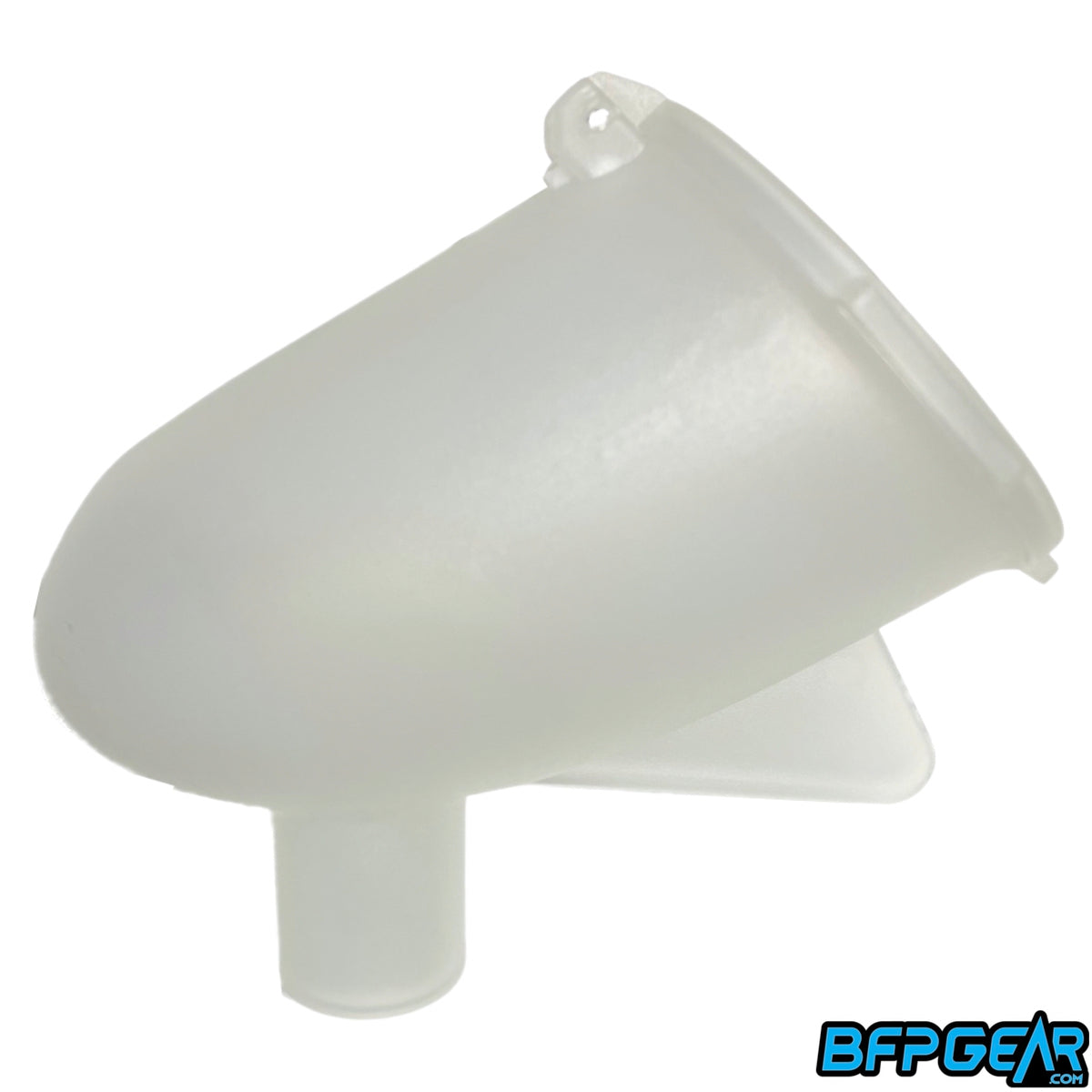 A clear Cobra Paintball basic 50rd Paintball Hopper