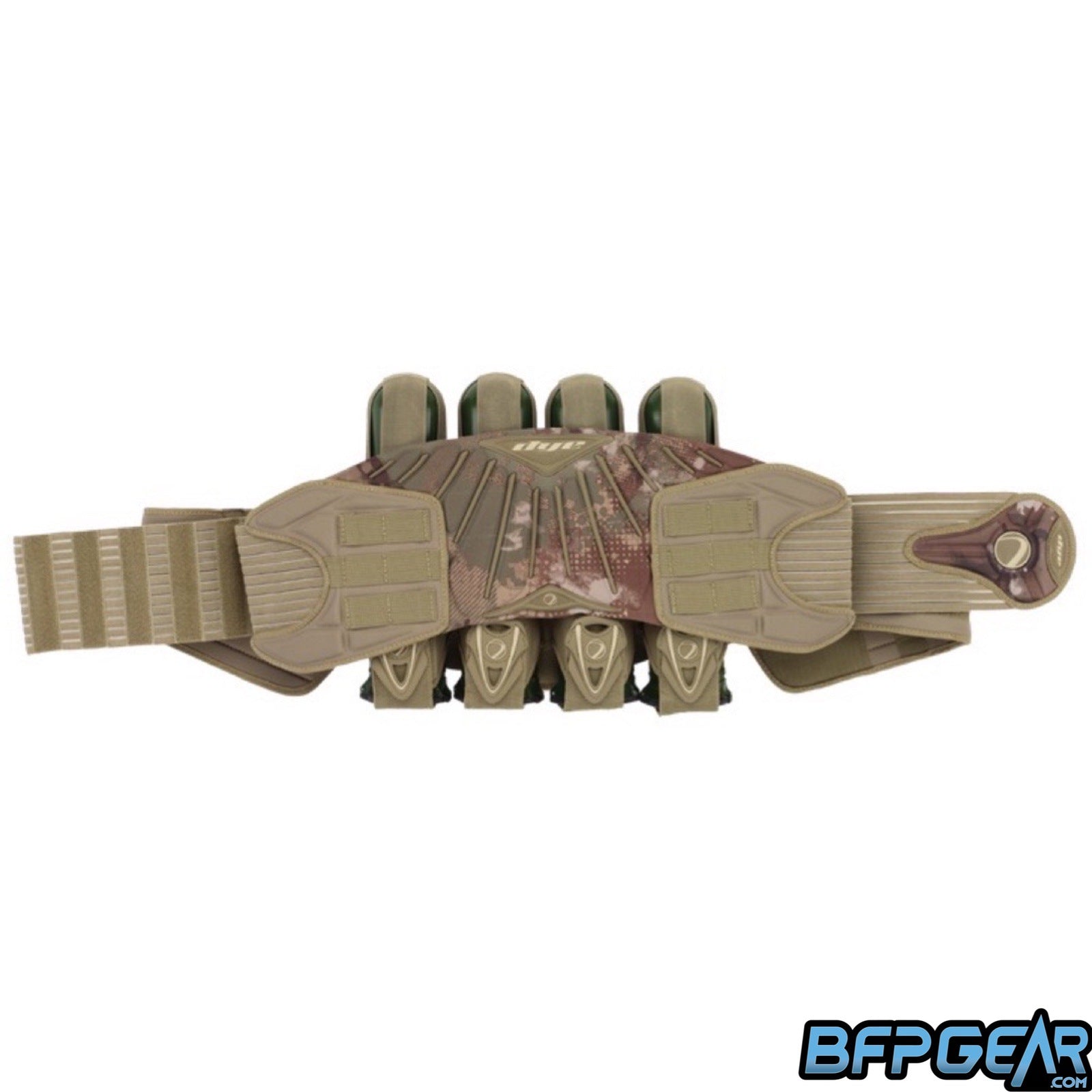 The Dye Attack harness in Dyecam.