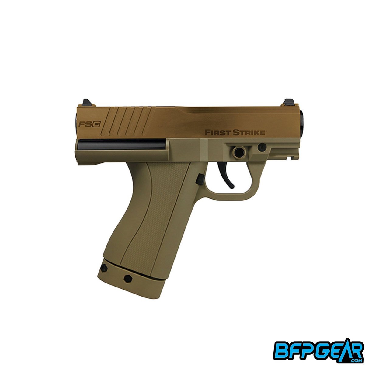 First Strike FSC (FIRST STRIKE COMPACT) In Bronze and Tan color way.