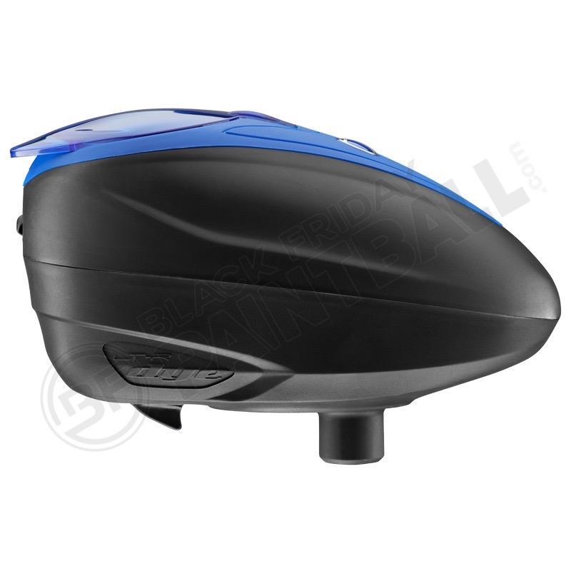 Dye Paintball LTR Rotor Paintball Loader - Black/Blue