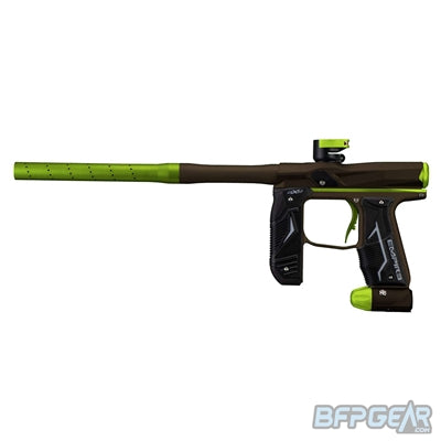 Empire Axe 2.0 Paintball Gun - Dust Brown / Lime