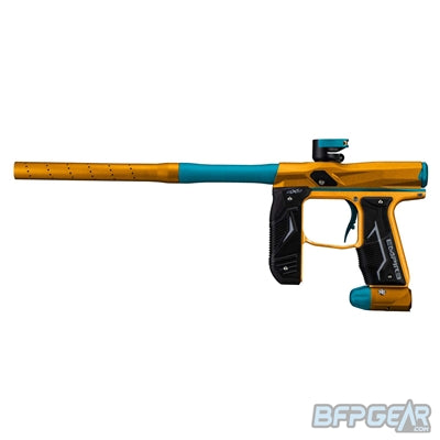 Empire Axe 2.0 Paintball Gun - Dust Orange / Aqua