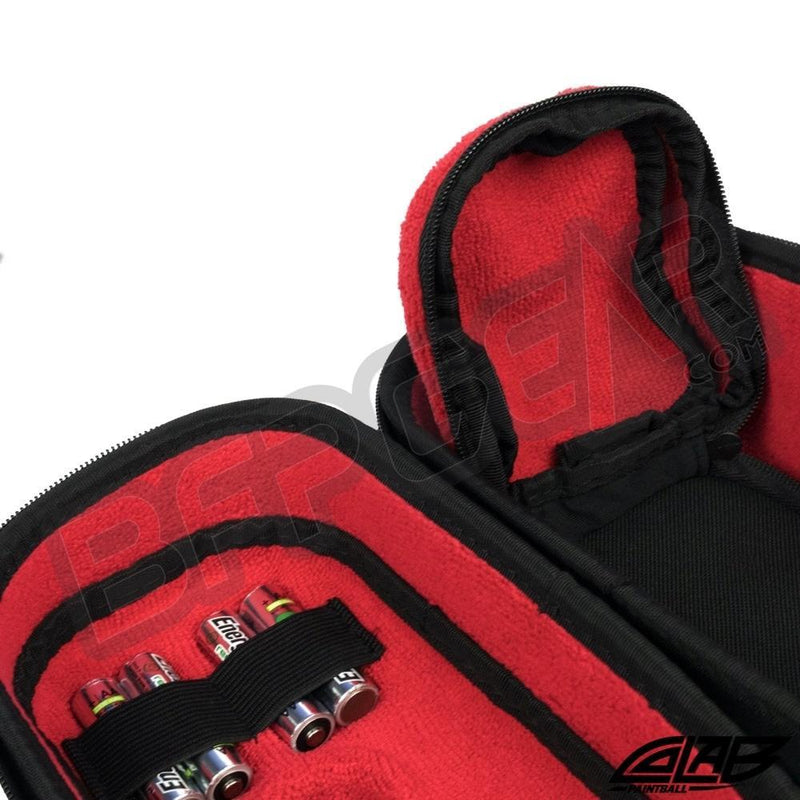 Exalt Paintball Carbon Series Loader Case - Black / Red (Co-Lab)