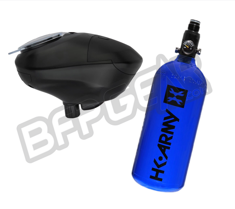 HK Army Speed Loader + 48ci 3000psi Aluminum Tank Package - Blue