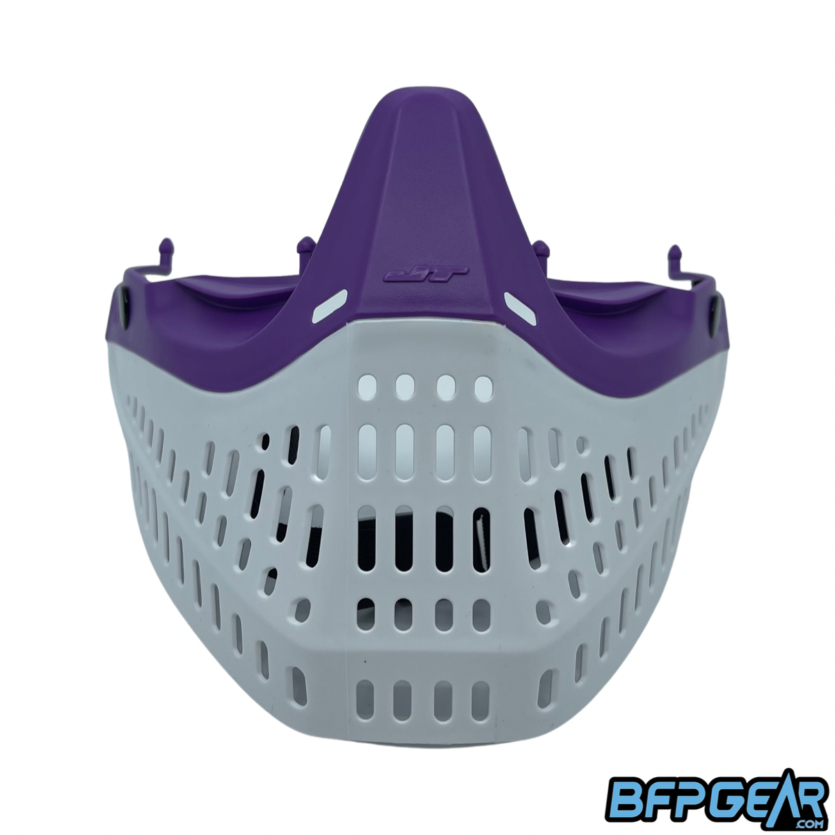 JT ProFlex faceplate in purple and white. Fits all JT ProFlex frames.