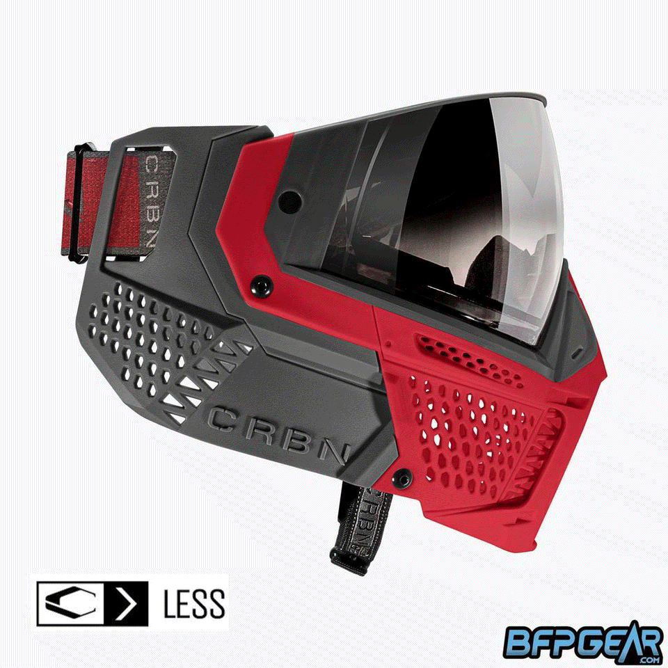 CRBN Zero SLD Paintball Mask | Crimson | BFPGear
