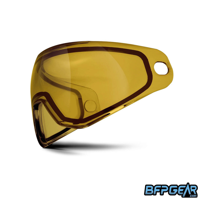 The HK Army KLR/SLR lens in Pure Luminous HD Amber. This lens is a completely translucent Amber color.