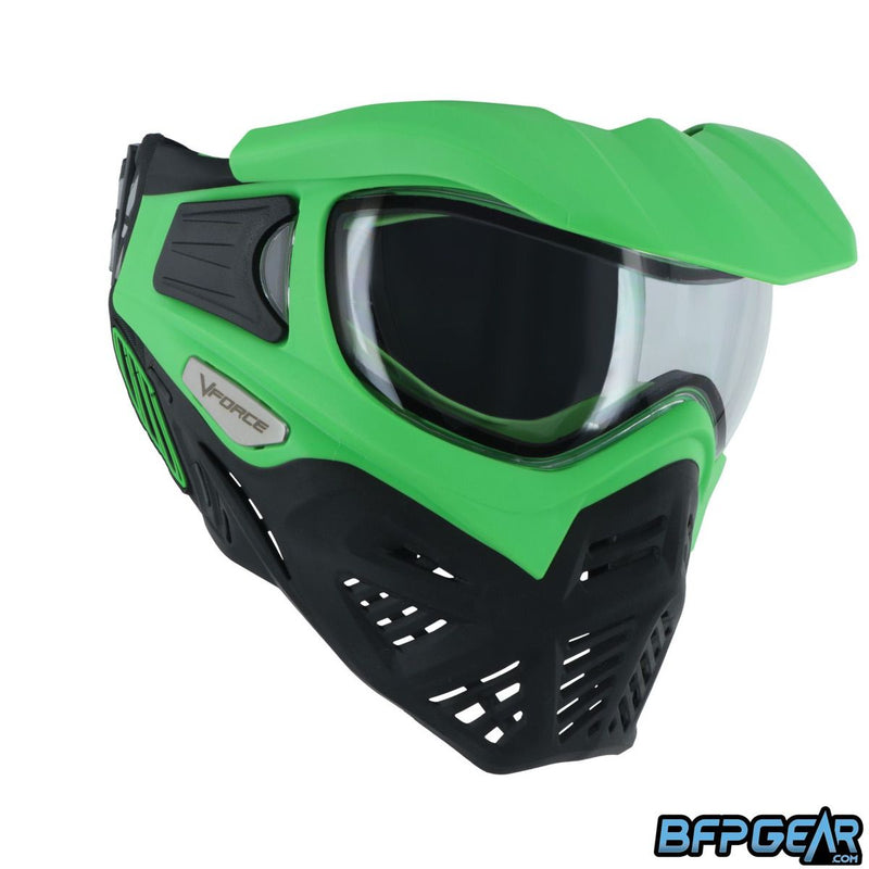 VForce Grill 2.0 Paintball Mask - Green / Black