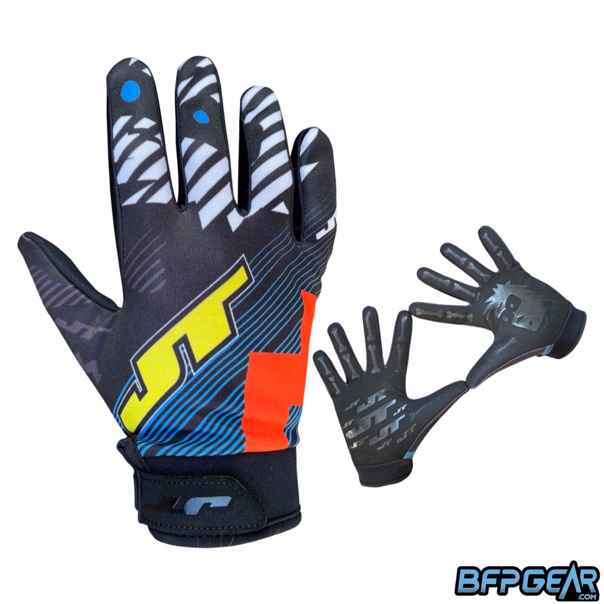 HK Army Bones Paintball Gloves - Fingerless Design With Protective Padding