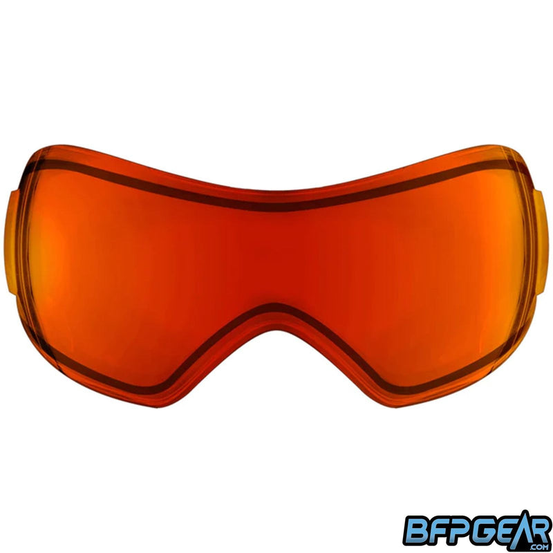 The V-Force Grill lens in Metamorph. The outside finish of the lens is a red/orange fade mirror