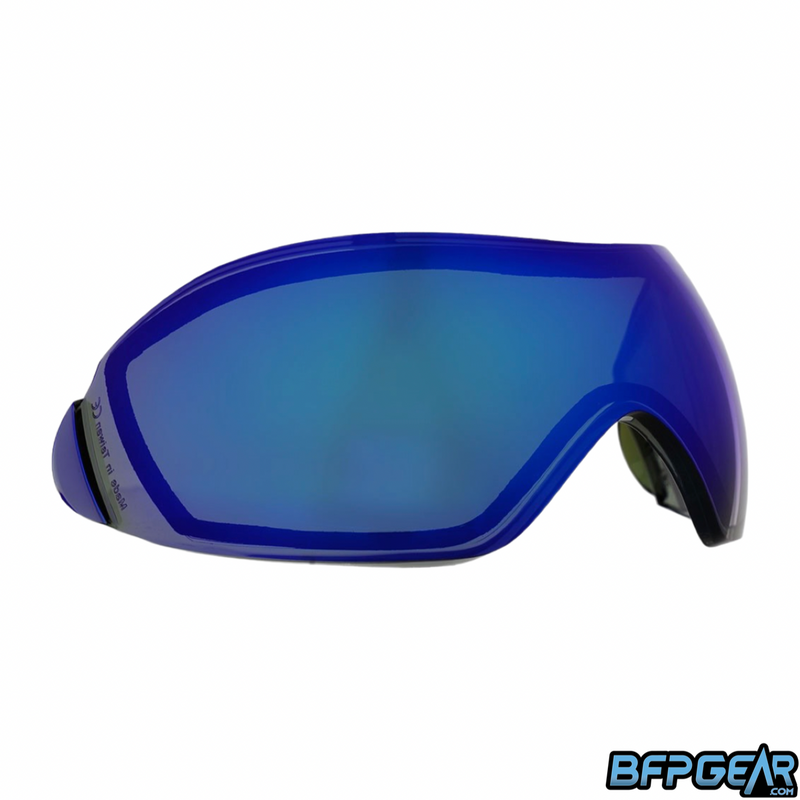 The V-Force Grill lens in Sapphire. The outside finish of the lens is a dark blue mirror