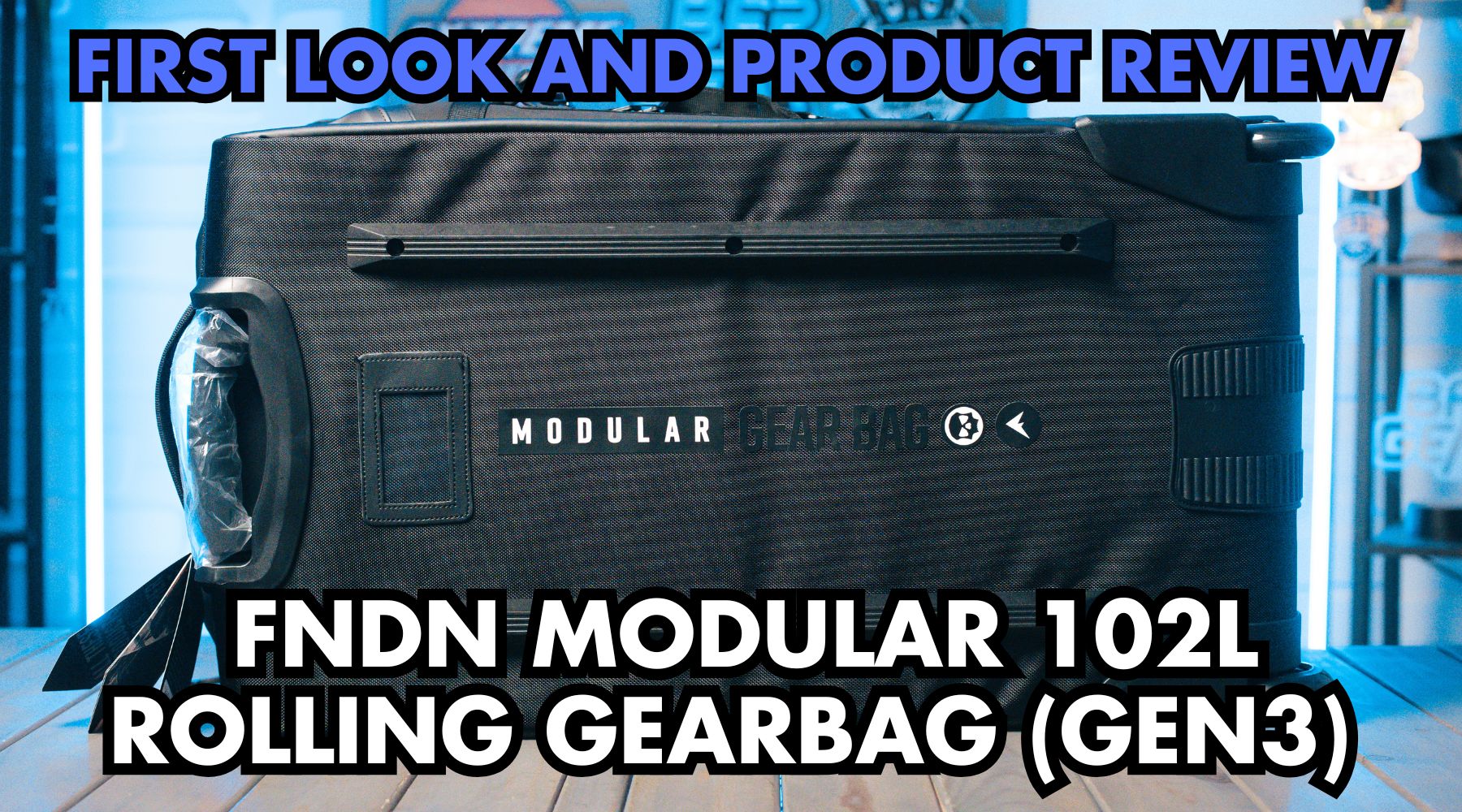 First Look and Product Review - FNDN Modular Weatherproof Rolling Gearbag 102L (Gen 3)