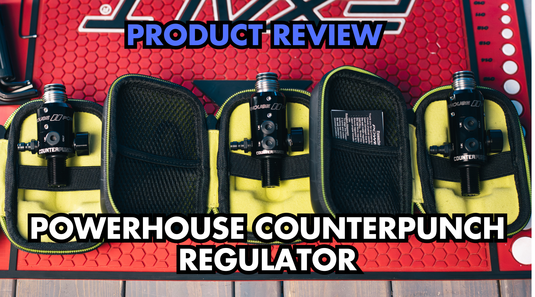 The Air Tank Regulator the Professionals Trust - Powerhouse Counterpunch Regulator