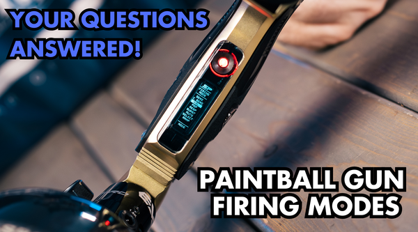 Paintball Gun Firing Modes - What's the Difference Between Them?