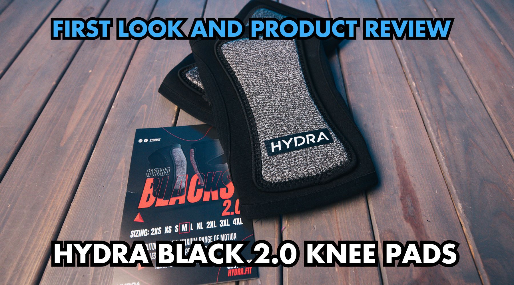 Hydra Black 2.0 Kneepads: Lightweight Paintball Knee Protection Built for Aggressive Play