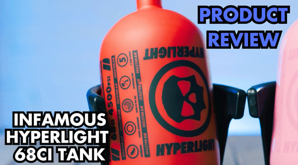 The Lightest Bottle in Paintball? | Infamous Hyperlight 68ci Bottle Product Review!