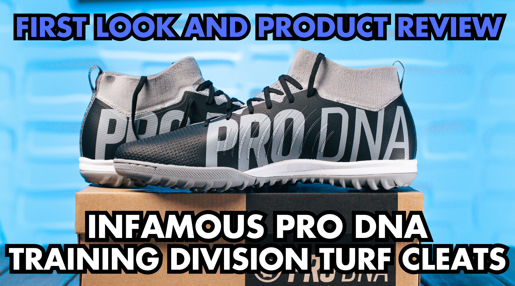 First Look - Infamous Pro DNA Training Division Turf Cleats | BFPGear.com