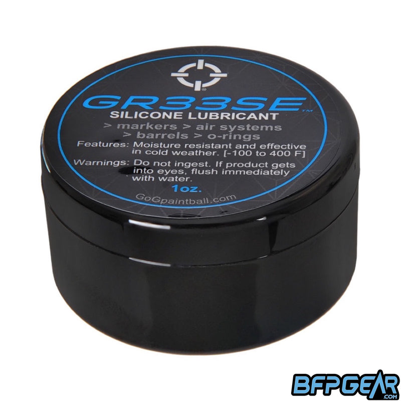 GOG Paintball Gr33se. A little 1oz tub of lubricant.