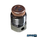 The bottom seal of the 1.8k burst disk.