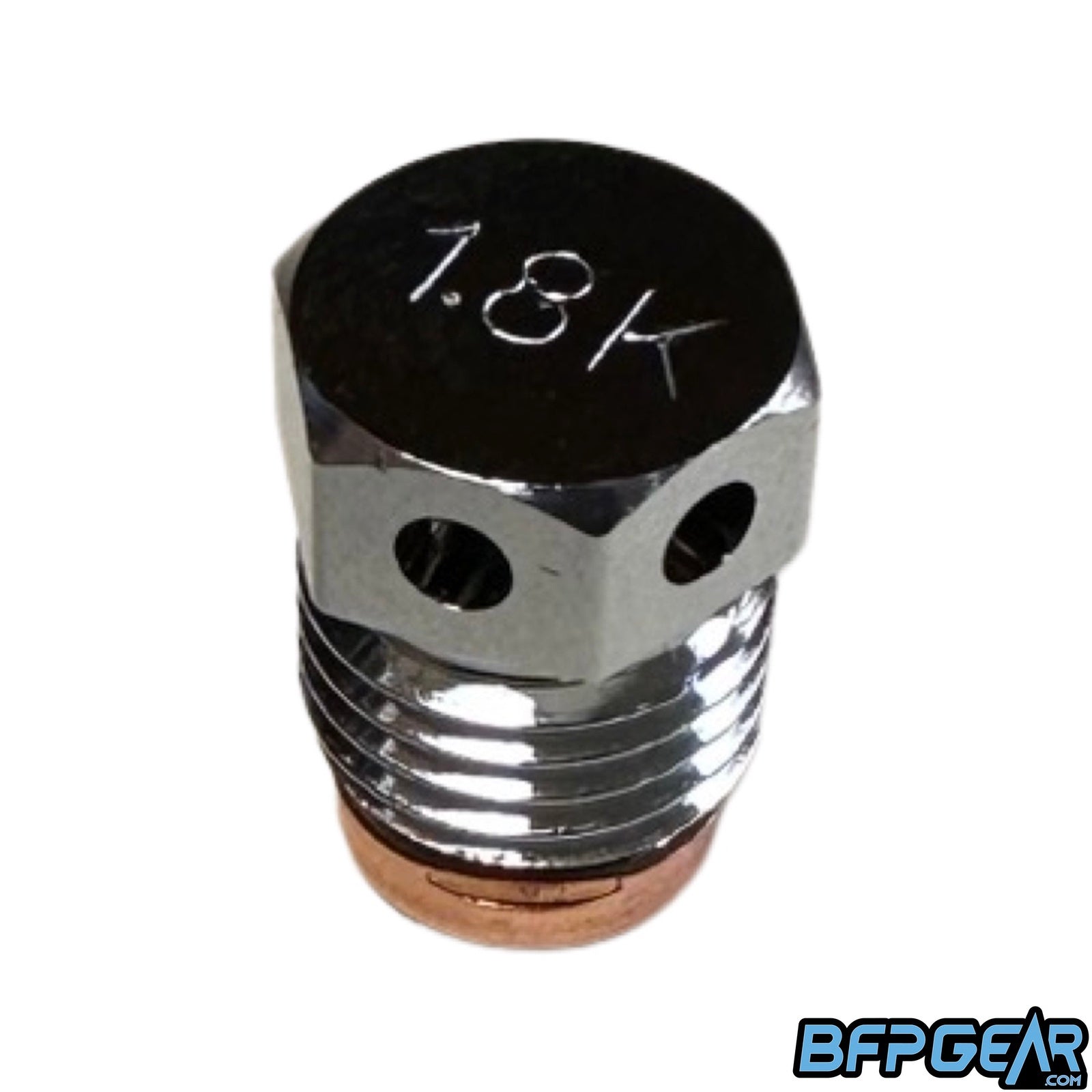 Top of the 1.8k burst disk