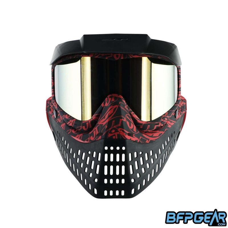 Front facing view of the 40th anniversary JT ProFlex goggle.