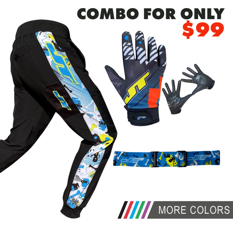 JT Modern Bad Bones Combo - Joggers | Gloves | Strap