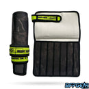 The Infamous 7 insert sleeve in marble black.