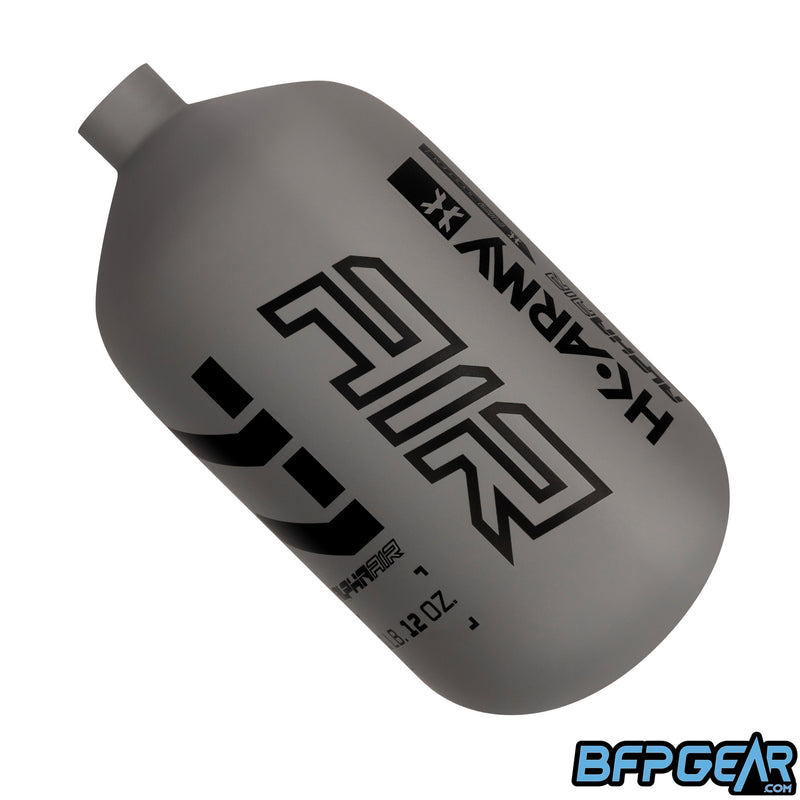 The HK Army Alpha Air 77ci bottle in the Graphite color way.