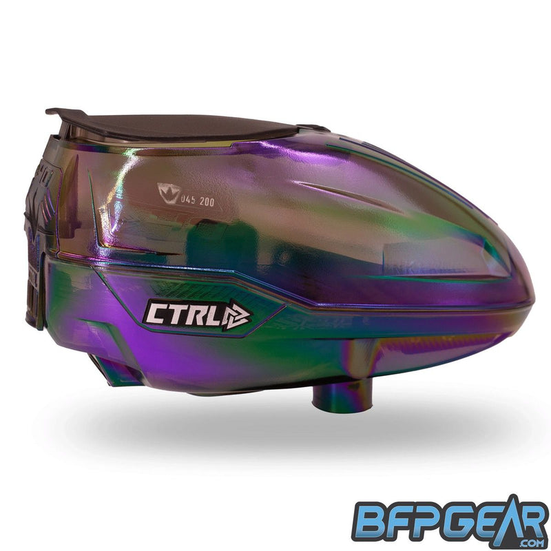 The Bunker Kings CTRL loader in Aurora. Prismatic purple that is translucent. Each loader is limited to 200 made, and has which one you have on the top shell.