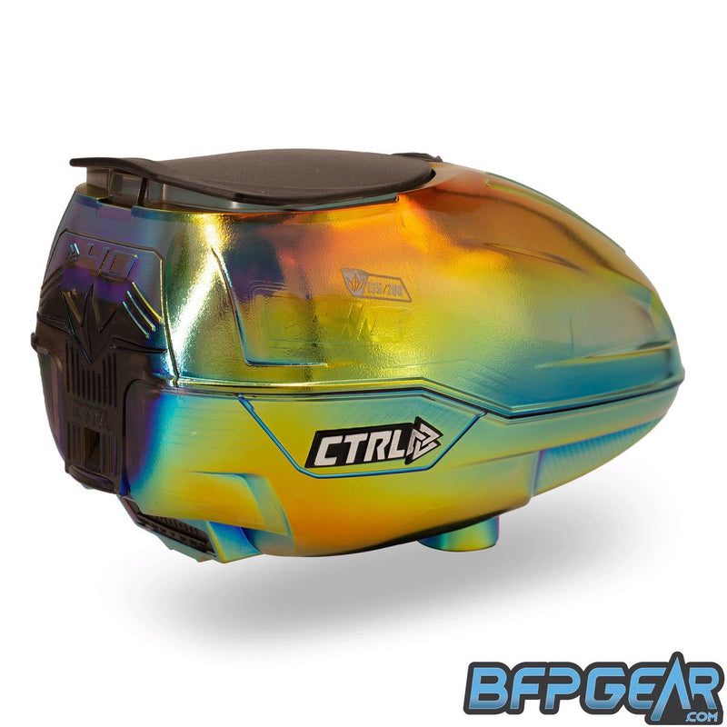 Rear angled view of the Flare CTRL loader.