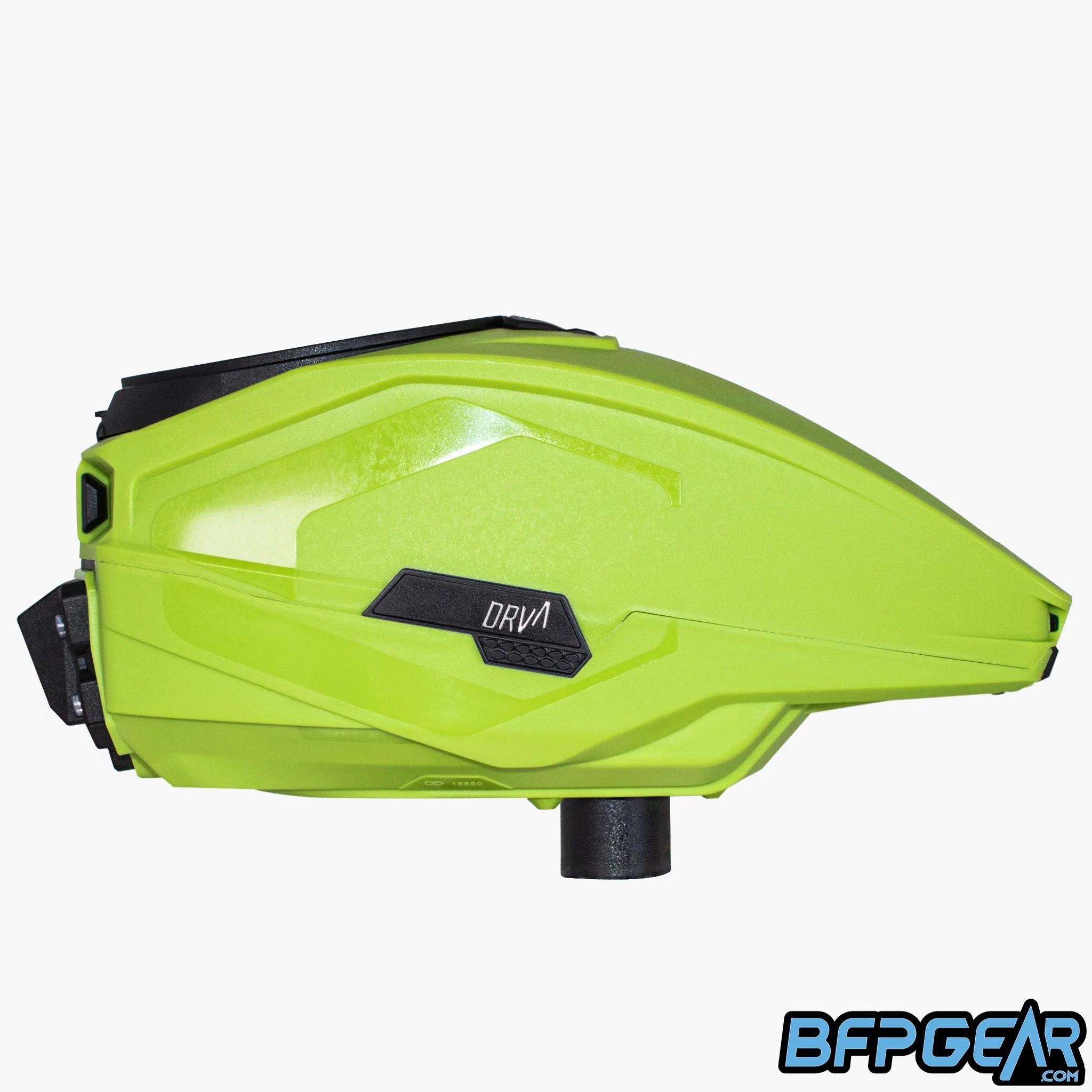 The CRBN Loader in Lime facing the right.