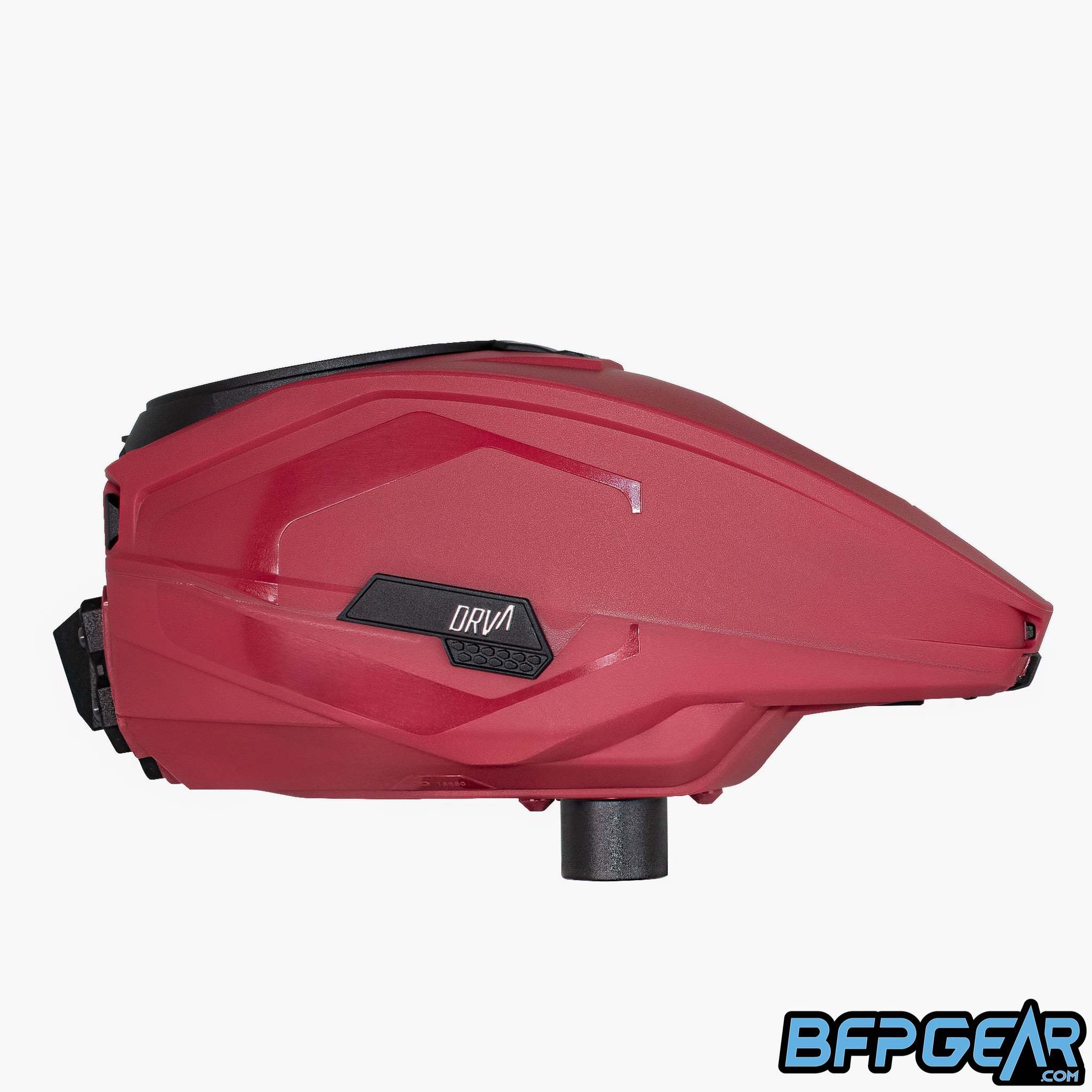 The CRBN DRV Loader in Red facing the right.