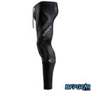 CRBN SC Pro Bottom 3.0 paintball protective pants featuring ergonomic design, dual-layer padding on groin, hips, thighs, and knees, and breathable compression fabric.