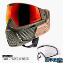 Each CRBN Zero Pro comes with two lenses. One clear lens and one highlight lens to compliment the colorway.