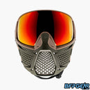 The CRBN Zero Pro Goggle facing the front. This shows off the incredible amount of ventilation you get.