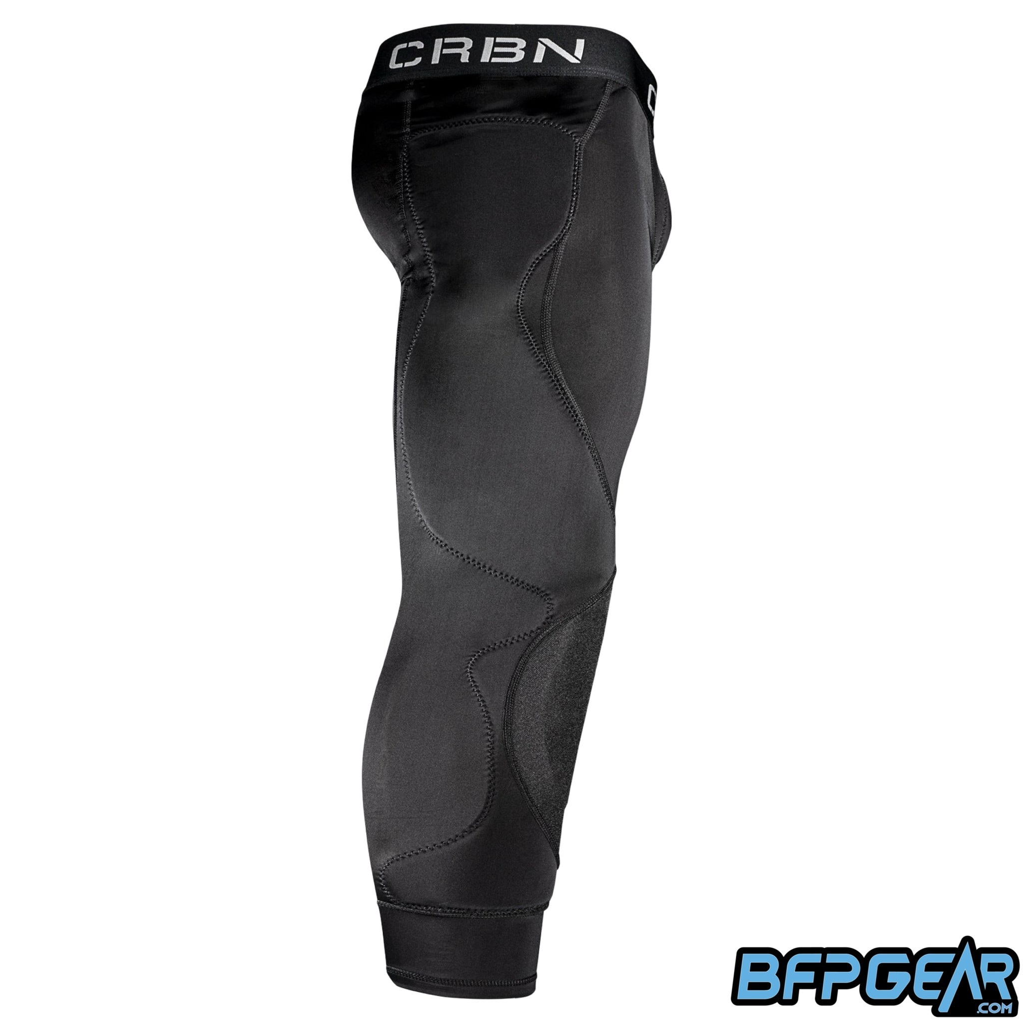 CC PRO Bottom 2.0 paintball compression pants with protective hip, thigh, and knee padding for tournament play.
