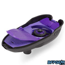 The tray of the CTRL2 loader. Spring ramps are included and pre-installed. The drivetrain is also shown here, and there is no more spire that sits in the middle.