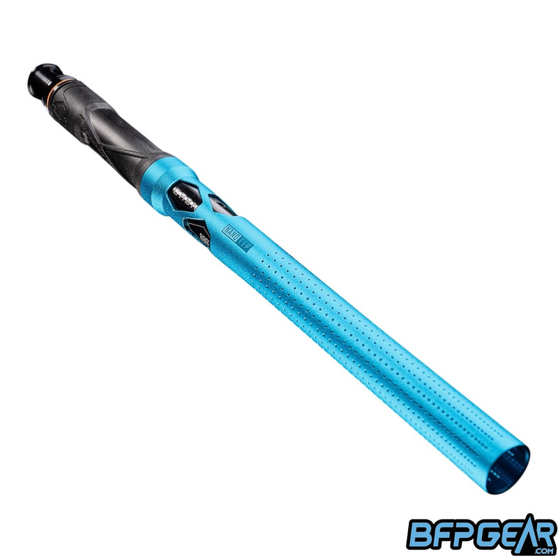 The Carbon IC PWR Nano barrel in cyan.